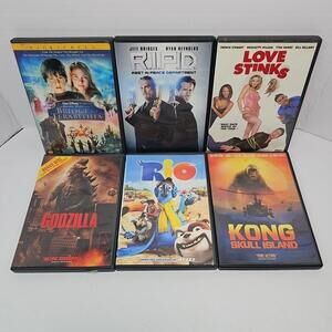 Lot of 6  DVDs Movies
